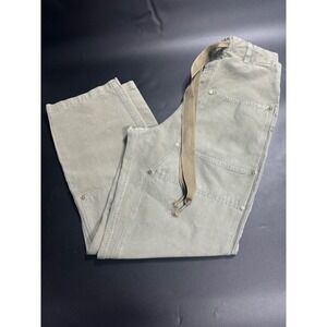 Free People NWOT Drawstring Utility Cargo‎ Pants Khaki/Green Small MSRP $148